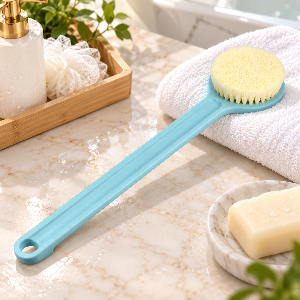 Soft Bristle Back Scrubber Brush