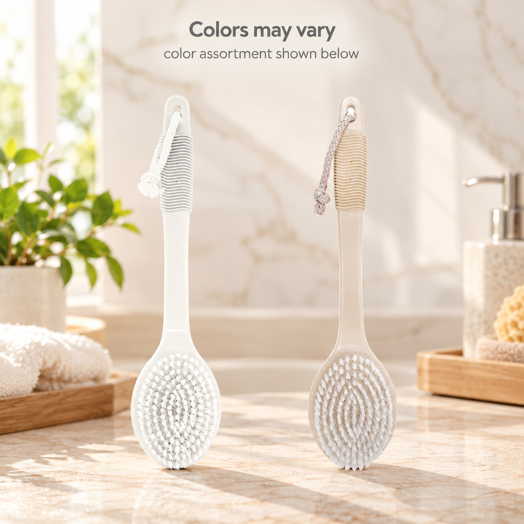 Long Handle Exfoliating Bath Brush